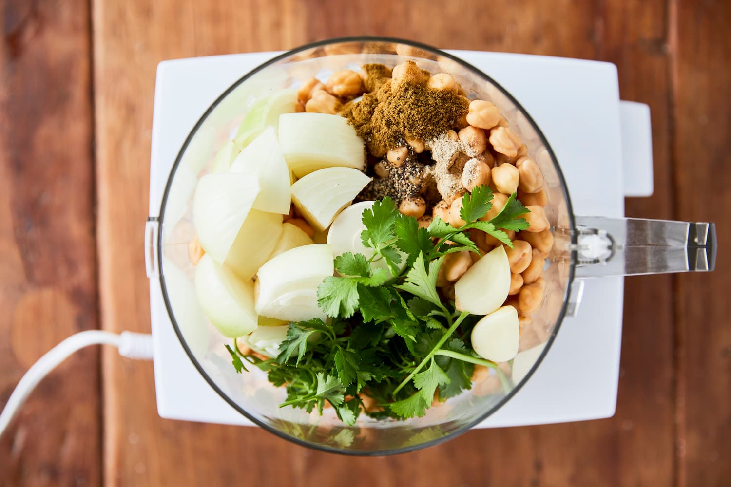 ファラフェルとひよこ豆の缶詰のレシピ