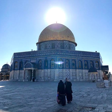 イスラエル・エルサレム旧市街 「神殿の丘」散策と「アルメニア陶器屋