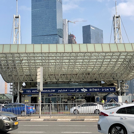 ハ・シャローム駅から徒歩圏内の街歩き！イスラエル・テルアビブ半日街歩きモデルコース