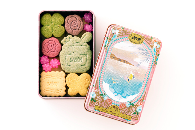 SABONの日本上陸15周年を祝して限定サブレ缶『ヴォヤージュサブレ