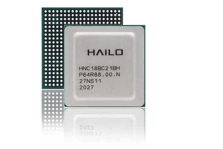 イスラエルスタートアップ、Hailoの開発するAIチップイメージ