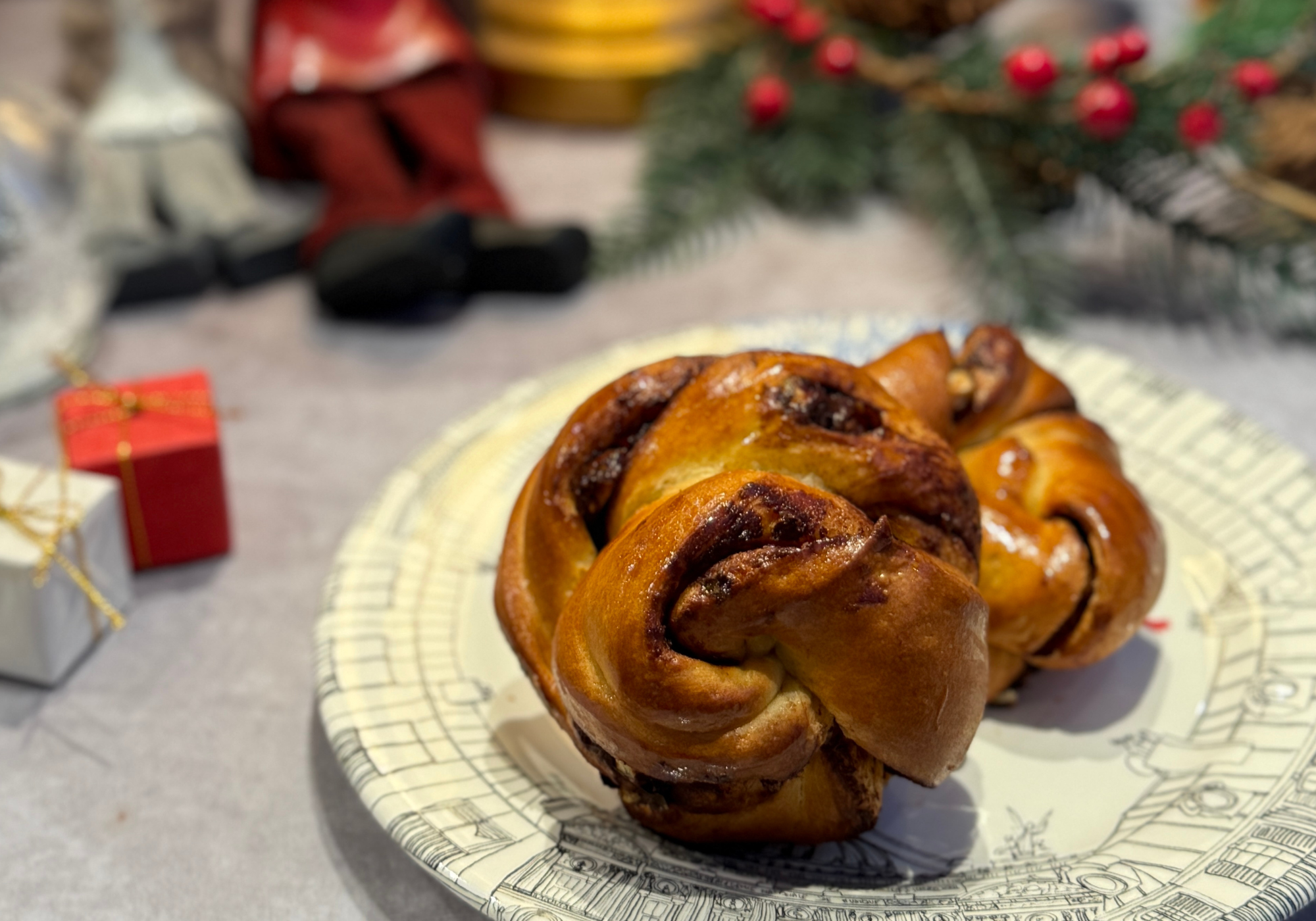 バブカ プラリネがのったプレート