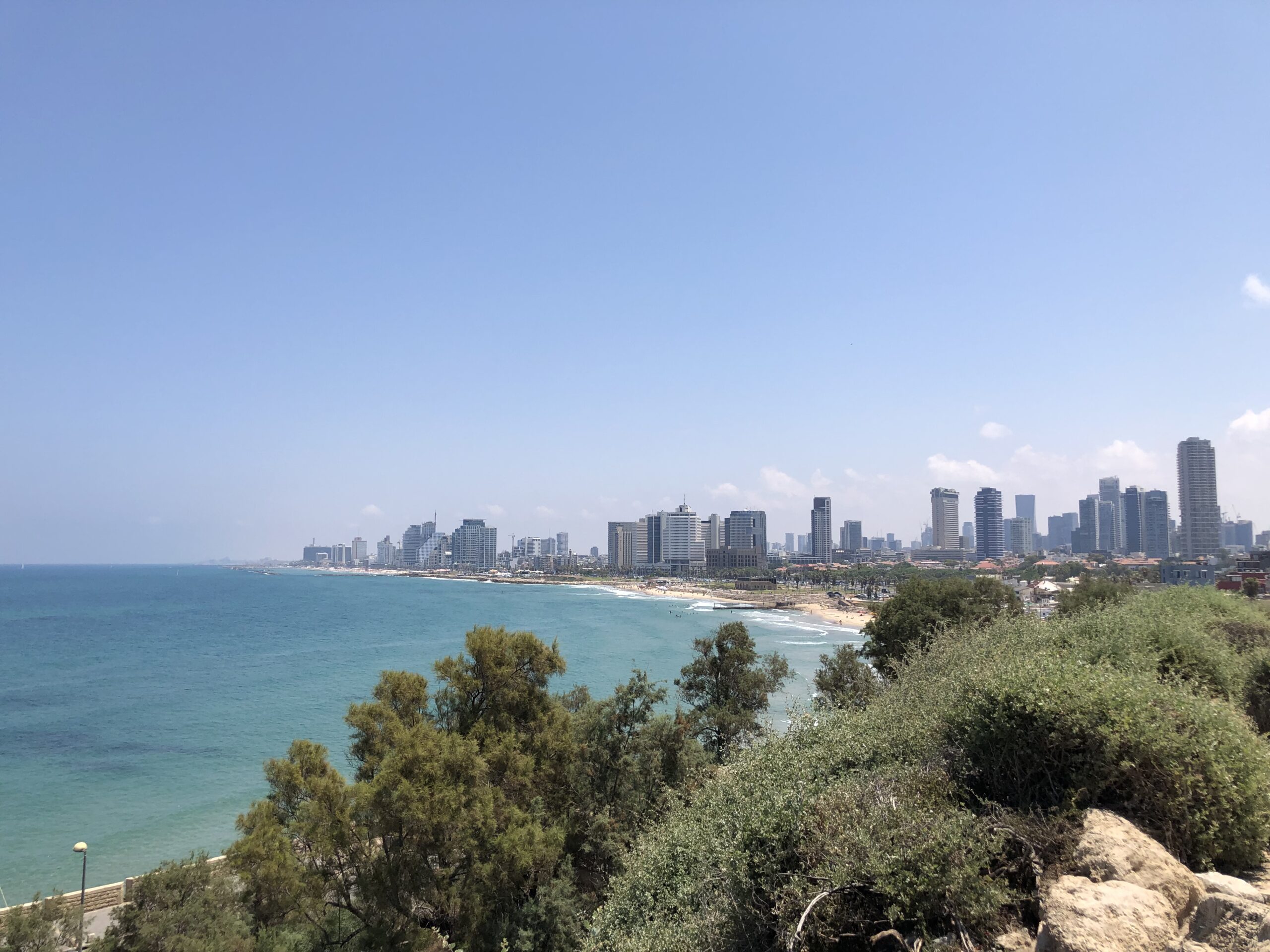 ハイファの海辺の景色