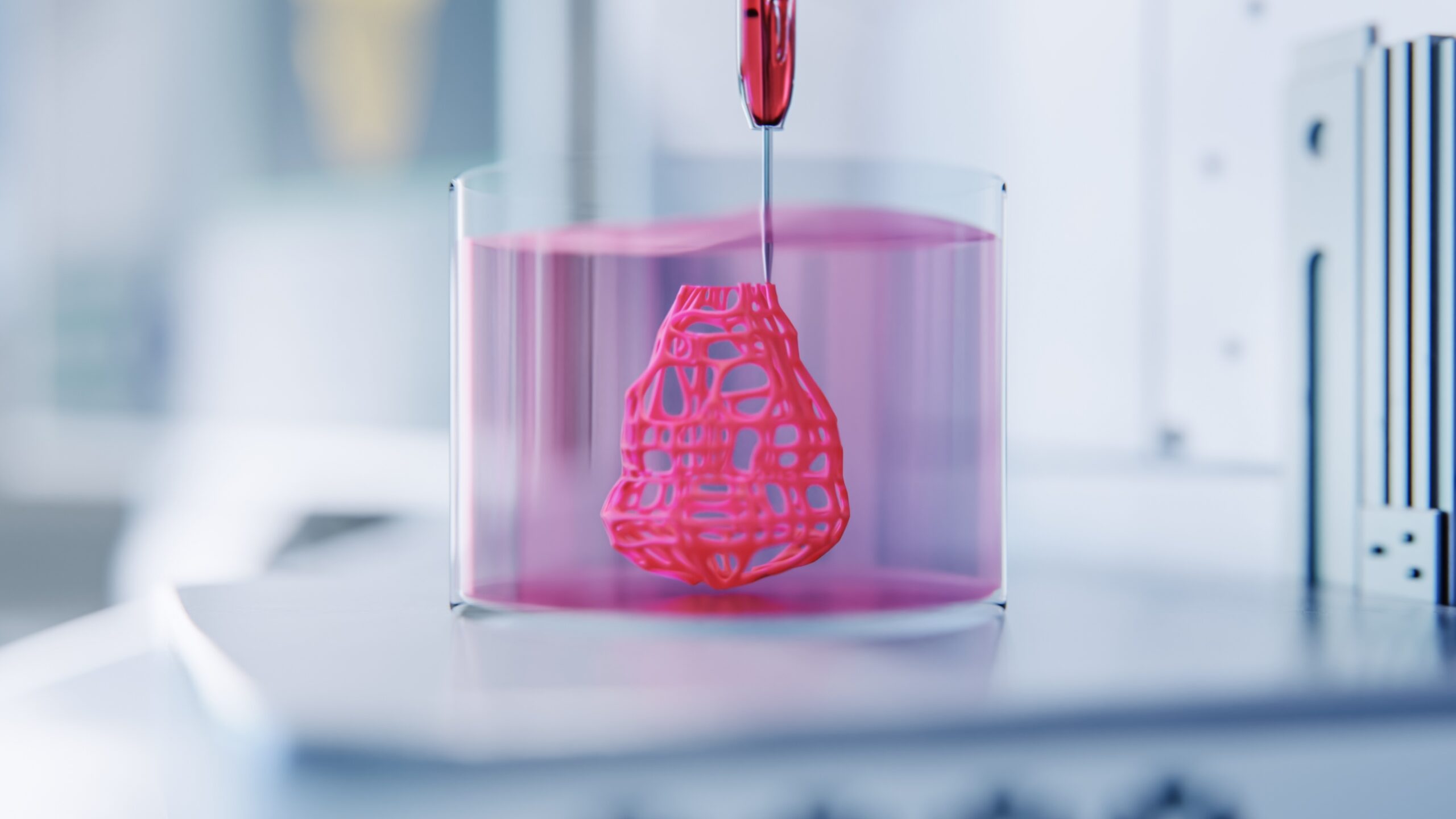 3Dプリンターで作った肺