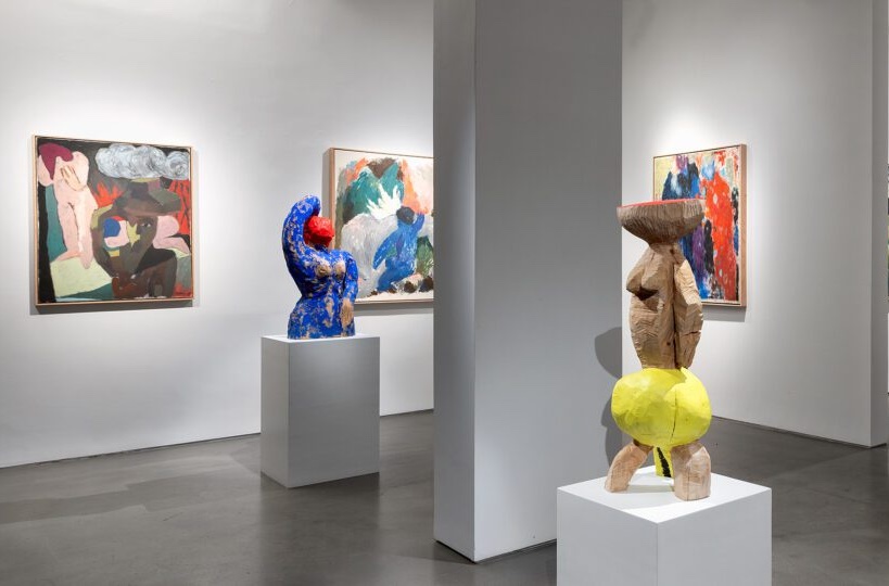 Broken Fingazの展覧会会場