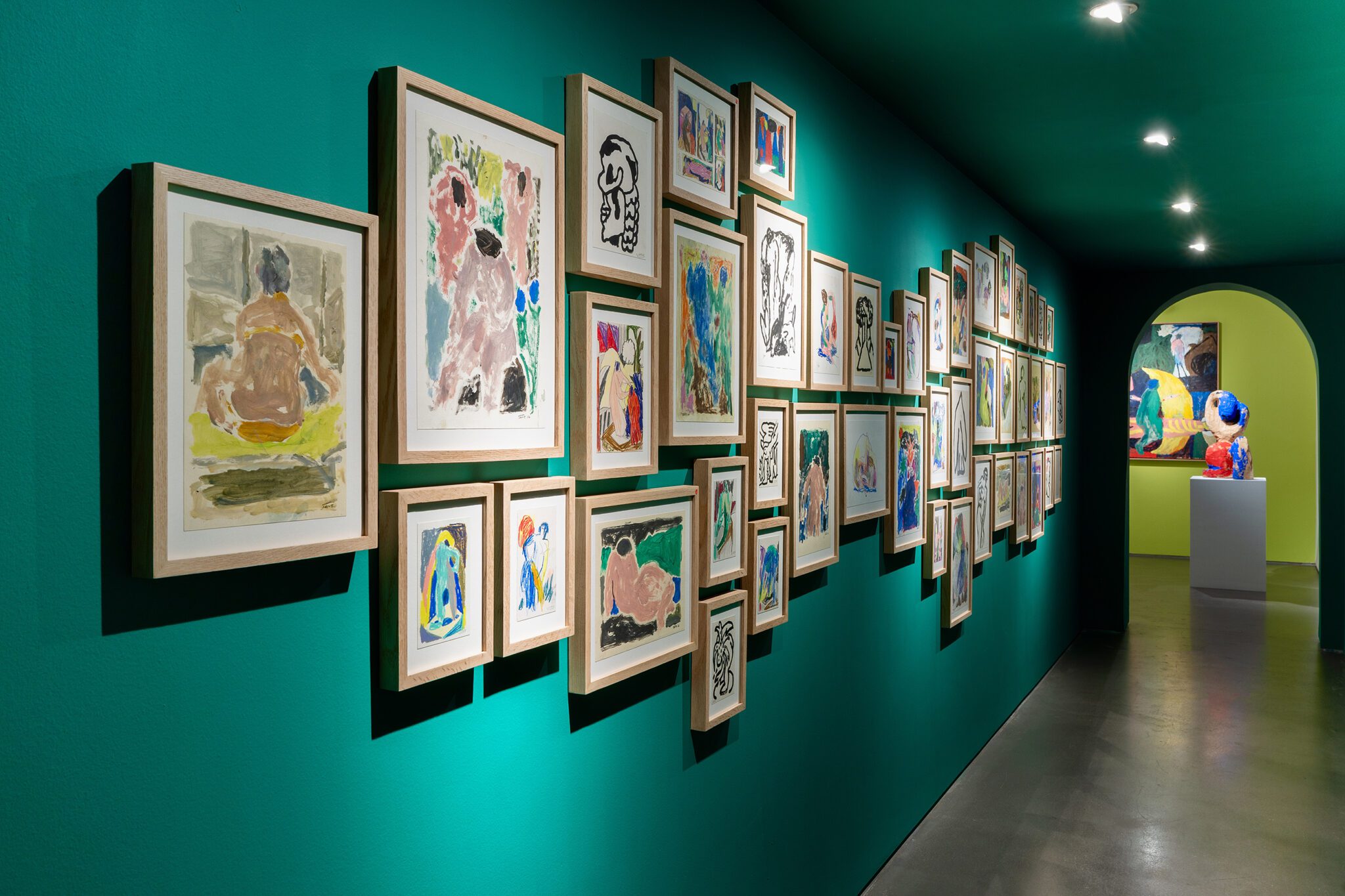 Broken Fingazの展覧会会場