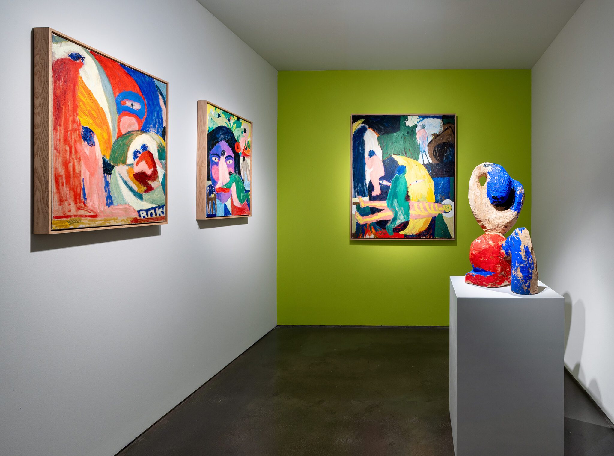 Broken Fingazの展覧会会場