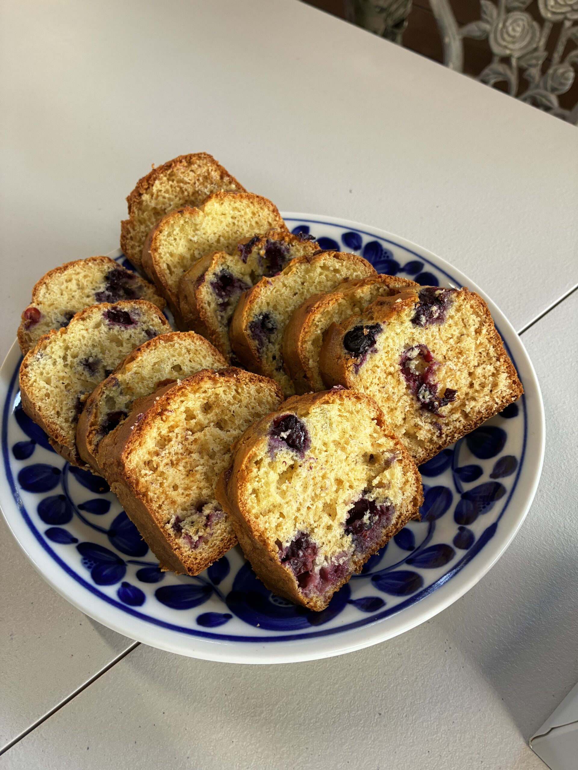 ブルーベリー農家の手作りパウンドケーキ