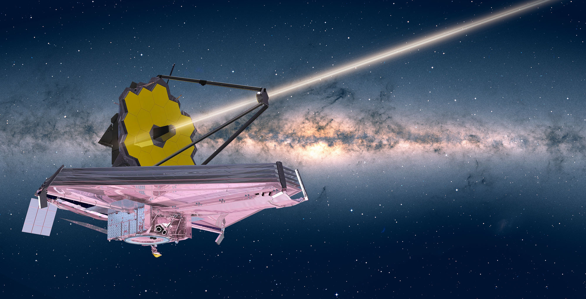 宇宙最初の恒星や銀河を観測するジェイムズ・ウェッブ宇宙望遠鏡